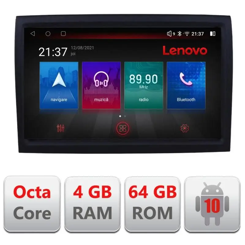 Livrare gratuită Navigație dedicată Fiat Ducato 2006+ Android 4G GPS Bluetooth 4GB/64GB resigilată