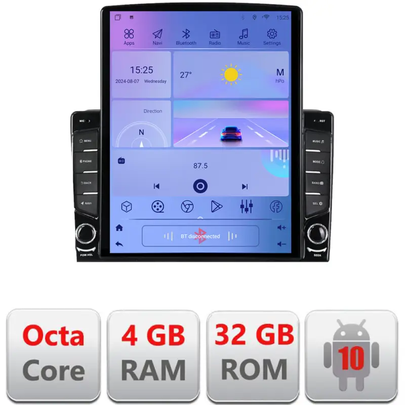 Vezi acum Navigație Android Tesla 9.7 inch pentru Opel Movano și Renault Master 2020+