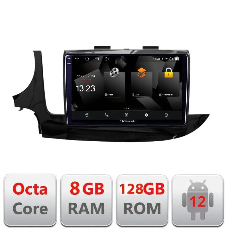 Ieftin Navigatie Opel Mokka 2016+ Android 12, 8GB RAM, 128GB, 2K QLED