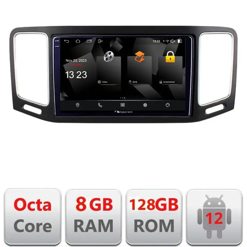 Lichidare de stoc Navigatie Android VW Sharan 2011-2020, 2K QLED, 8GB RAM, 128GB