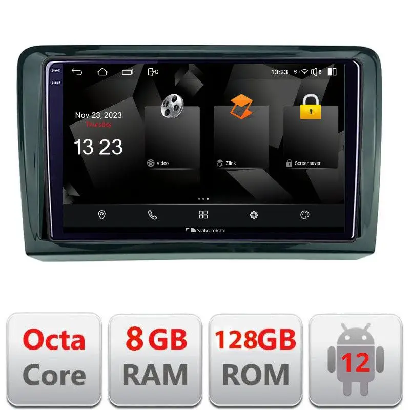 Navigatie VW Android 2K QLED Octa Core 8GB RAM 128GB DTS DSP 4G Ieftin