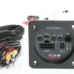Amplificator subwoofer Audio System CO-220.1, 220W RMS, incorporabil, clasa D Calitate înaltă