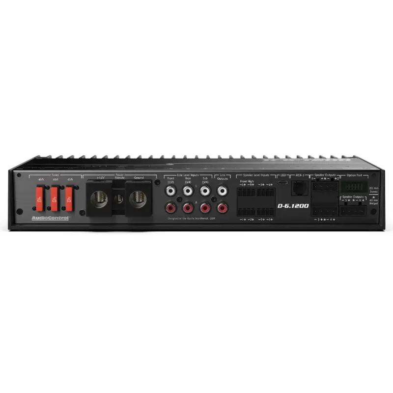 Amplificator auto AudioControl D-6.1200 cu DSP, 6 canale, 6 x 200 W Livrare gratuită