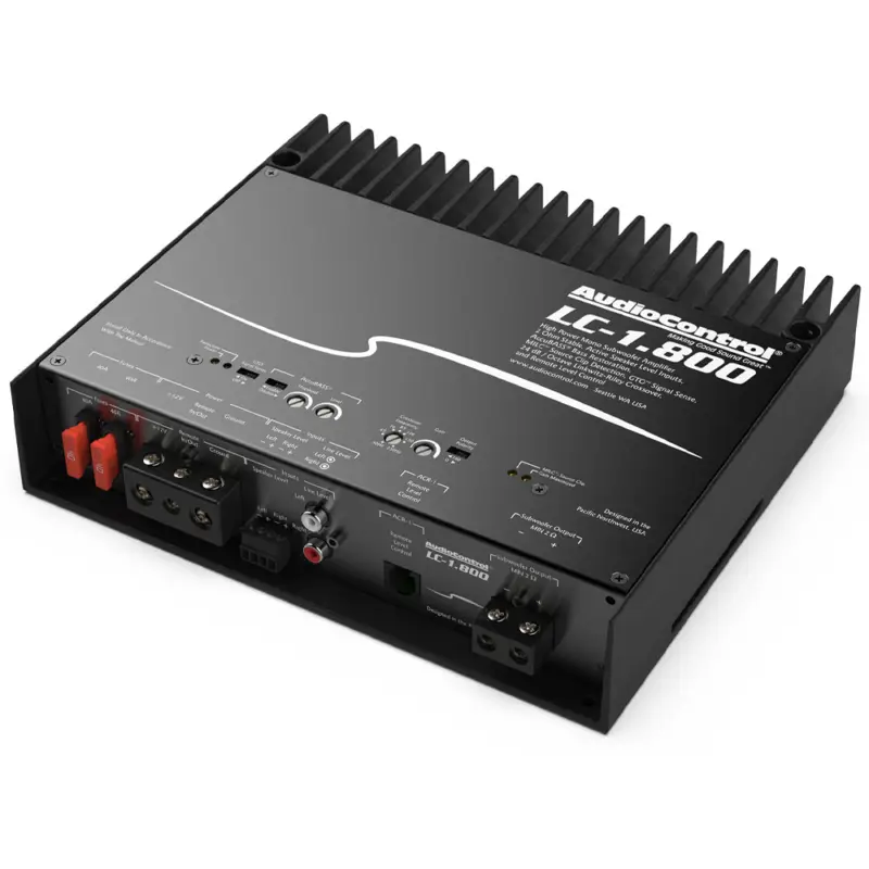Amplificator mono AudioControl LC-1.800, 800W RMS, clasa D, AccuBASS Cumpără online