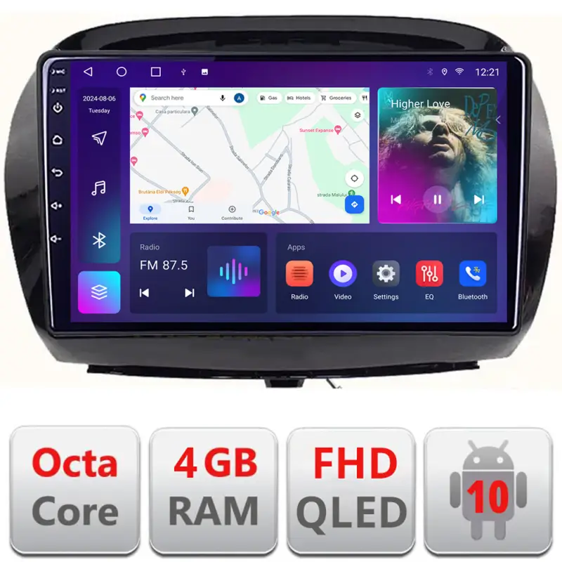 Navigatie dedicata Honda FR-V 2004-2009 cu Android, GPS, CarPlay si Android Auto Cumpără online