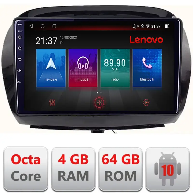 Ultima șansă Navigație dedicată Lenovo pentru Honda FR-V 2004-2009, Android, 4GB+64GB, LTE