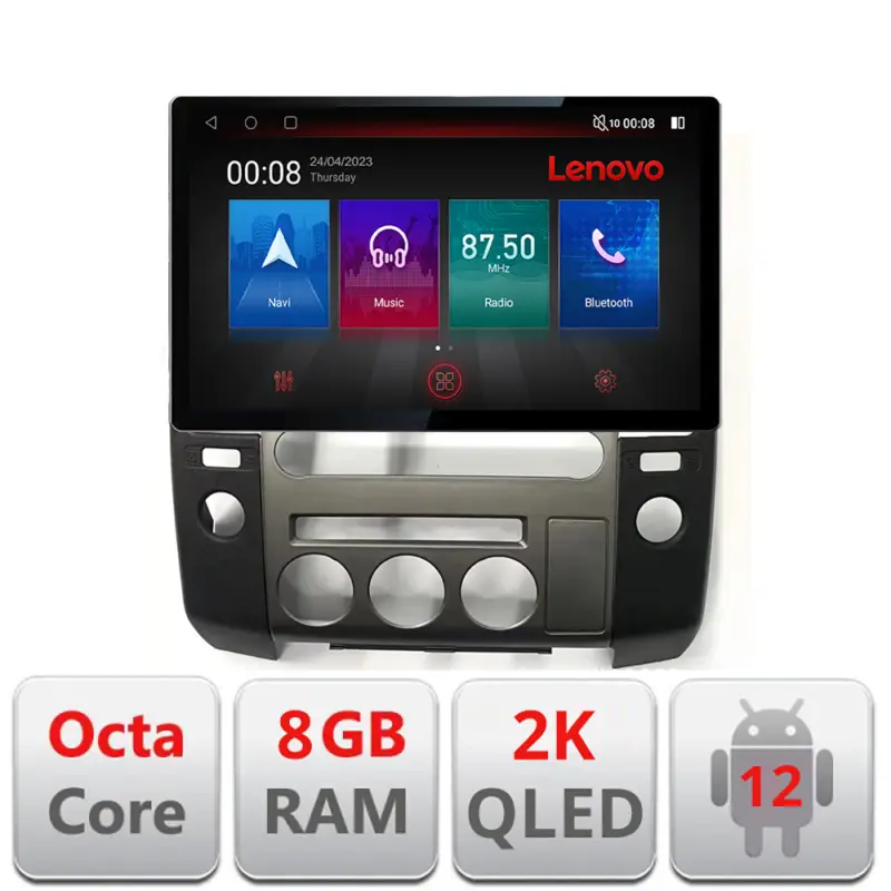 Lichidare de stoc Navigatie dedicata Lenovo VW, ecran 13 inch 2K QLED, 8GB RAM, 128GB