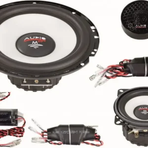 Set difuzoare auto componente pe 3 cai Audio System M 165/3 EVO 2, 165 mm Comandă acum