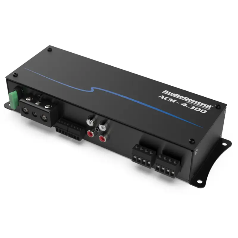 Plată securizată Amplificator auto compact 4 canale AudioControl ACM-4.300, clasa D