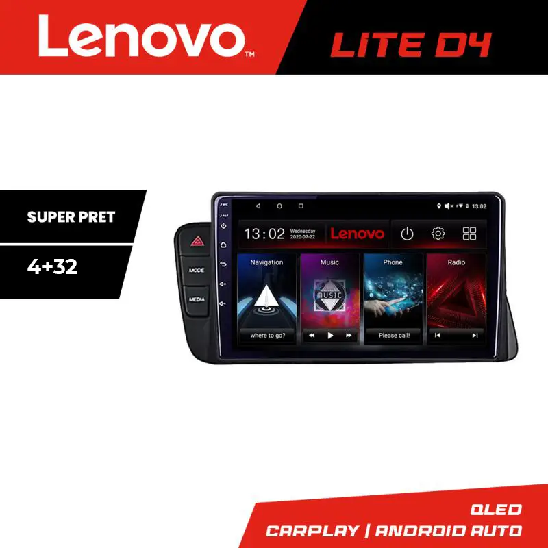 Navigație Audi A4 A5 B8 cu MMI3G, Android 4GB RAM 64GB Lenovo Livrare expres