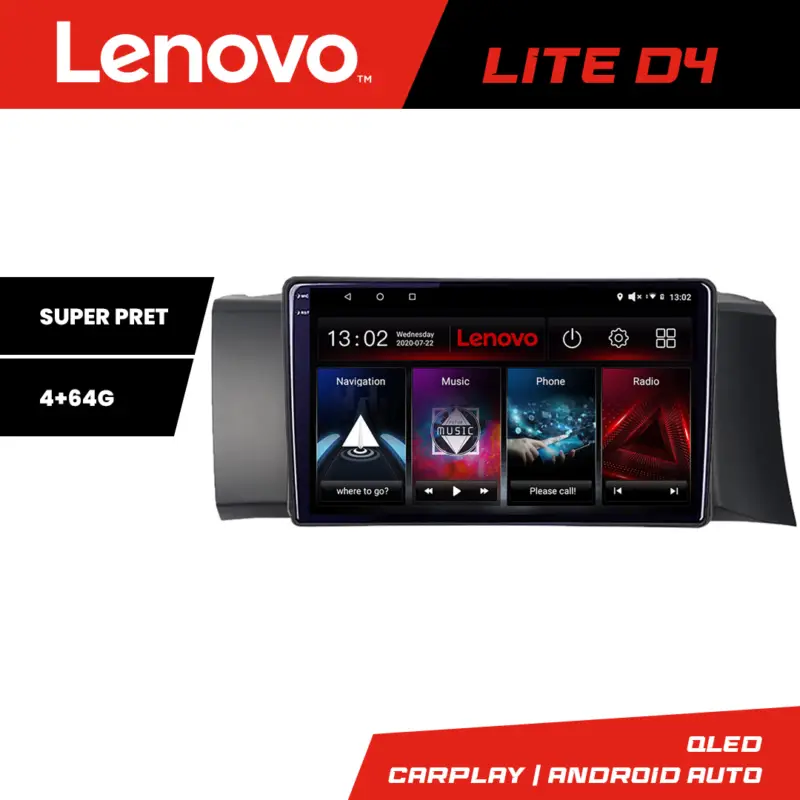 Reducere specială Navigatie Android Subaru BRZ 2012-2021 si Toyota GT86 2012-2021 4+64GB Lenovo