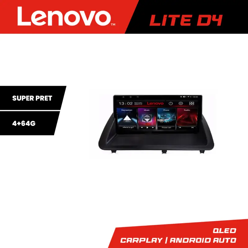 Navigație Android Lexus CT 2011-2018, 4+64GB, CarPlay, GPS, Lenovo Noutate