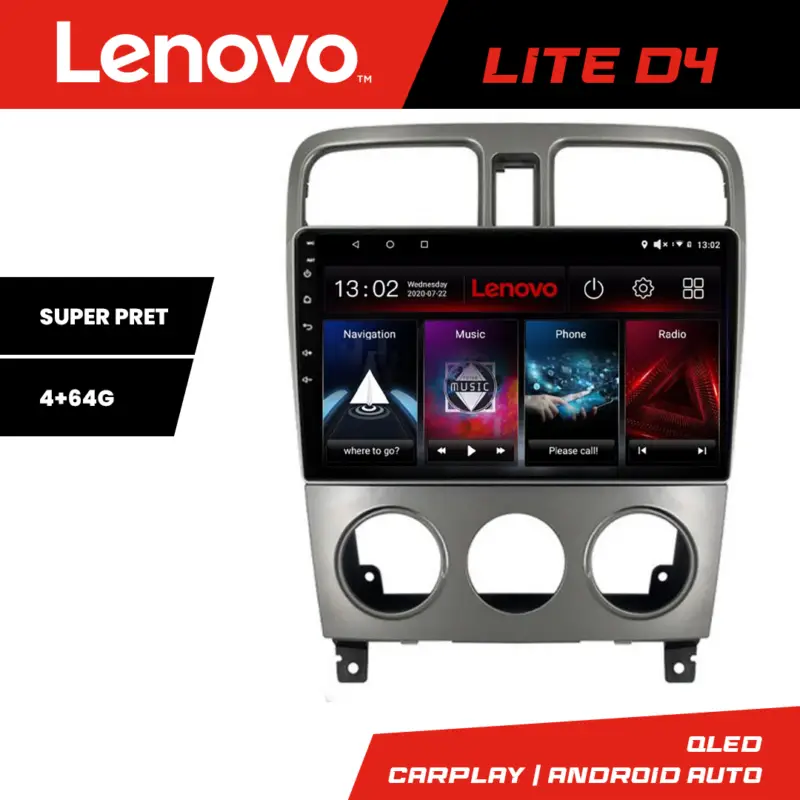 Navigație Android Subaru Forester 2004-2008 Lenovo Lite D4 4GB+64GB Plată securizată