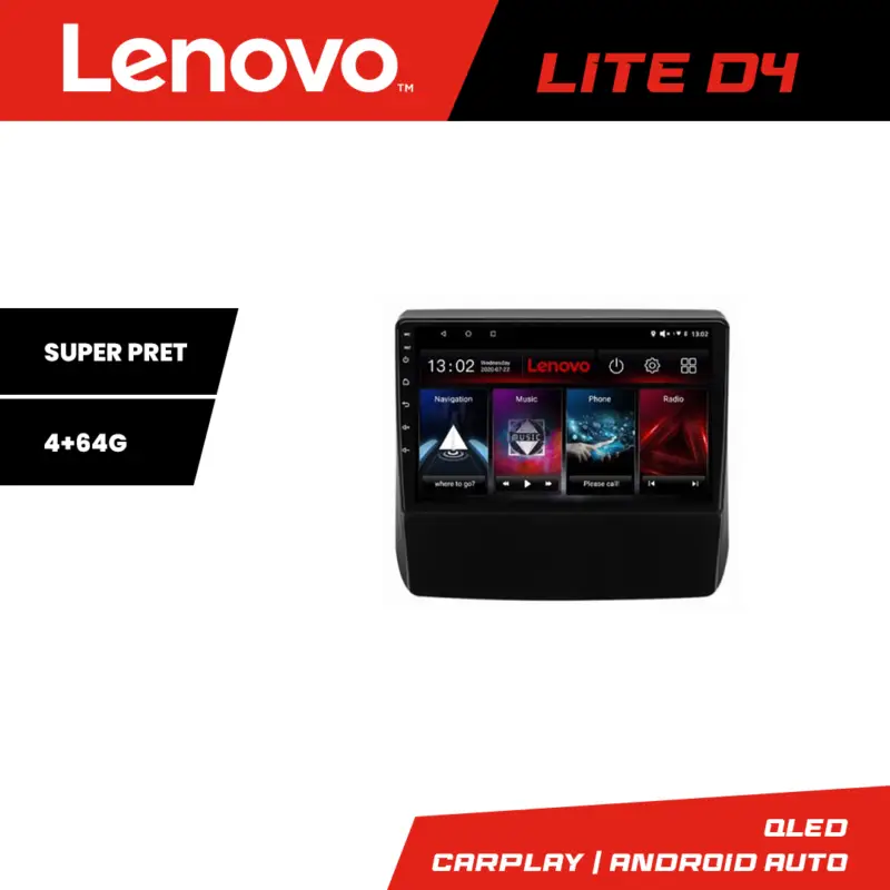 Cumpără acum Navigație Android Lenovo 4+64 GB pentru Subaru Forester 2017-2020