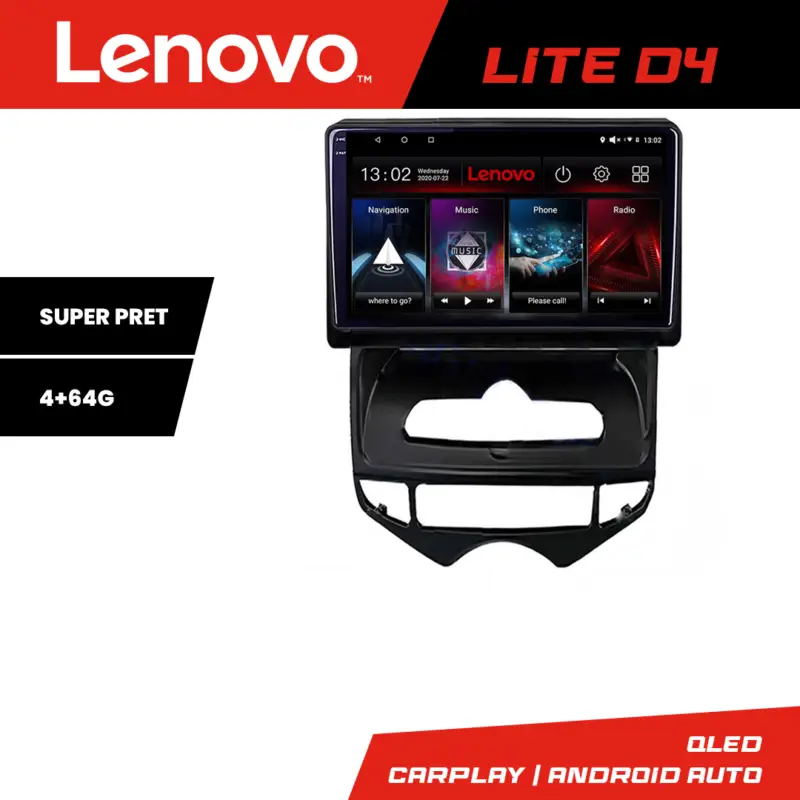 Mai ieftin Navigatie Android Hyundai IX20 2010-2019 GPS Multimedia 4GB+64GB Lenovo