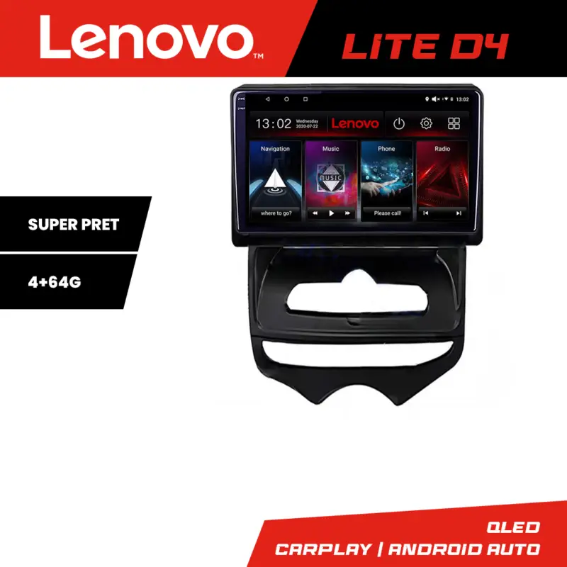 Super ofertă Navigație Android Hyundai IX20 2010-2019 cu GPS, 4GB RAM, 64GB Lenovo