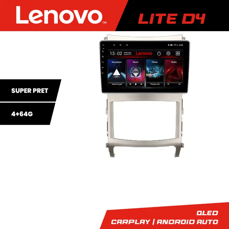 Navigație Android Hyundai IX55 cu GPS, Bluetooth și 4GB RAM 64GB Lenovo Lichidare de stoc