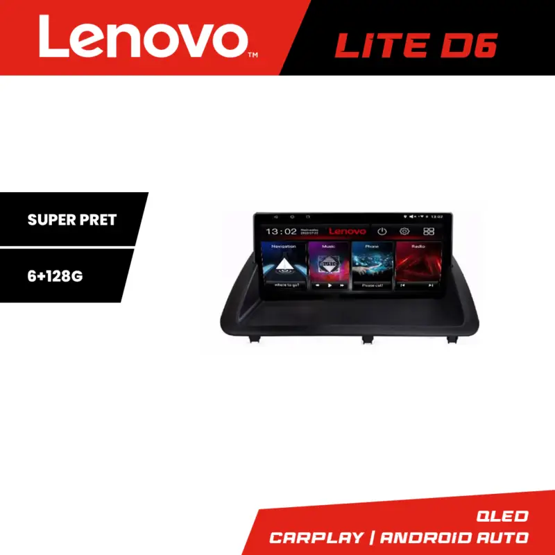 Livrare expres Navigație Android Lexus CT 2011-2018 cu CarPlay, 6+128GB și GPS Lenovo