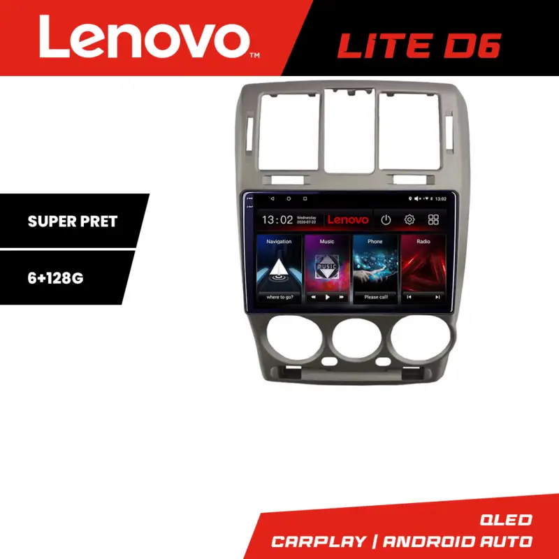 Navigație Android Hyundai Getz 2002-2010 GPS CarPlay 6GB+128GB Lenovo Doar azi