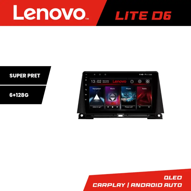 Navigatie Android Lexus NX 2014-2020 cu GPS, CarPlay, 6GB RAM, 128GB Lenovo Reducere extra