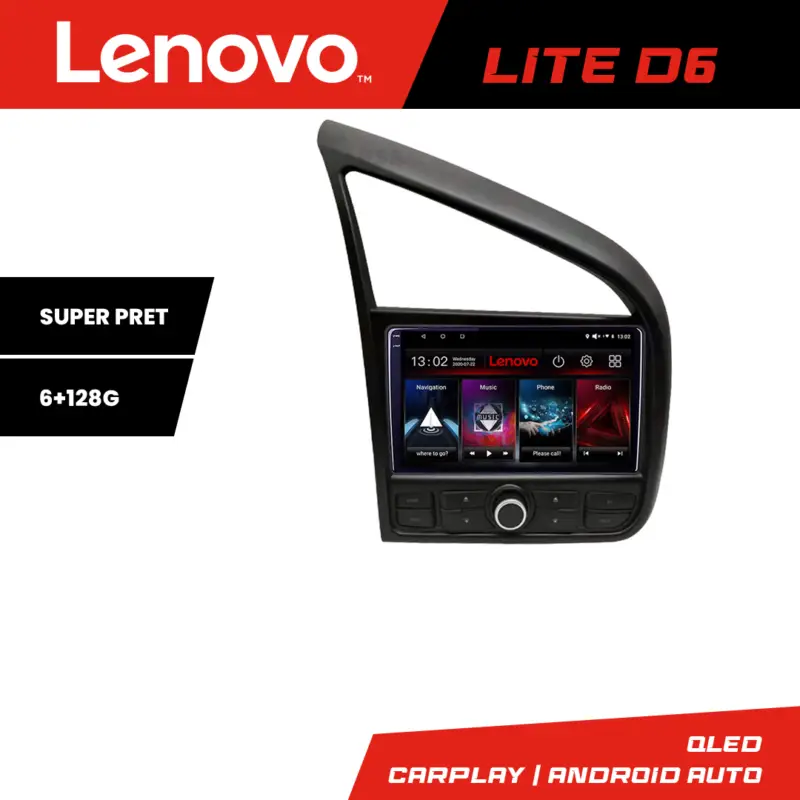 Navigație Android Audi R8 2007-2015 Lenovo Lite D6, 6GB RAM, 128GB Popular