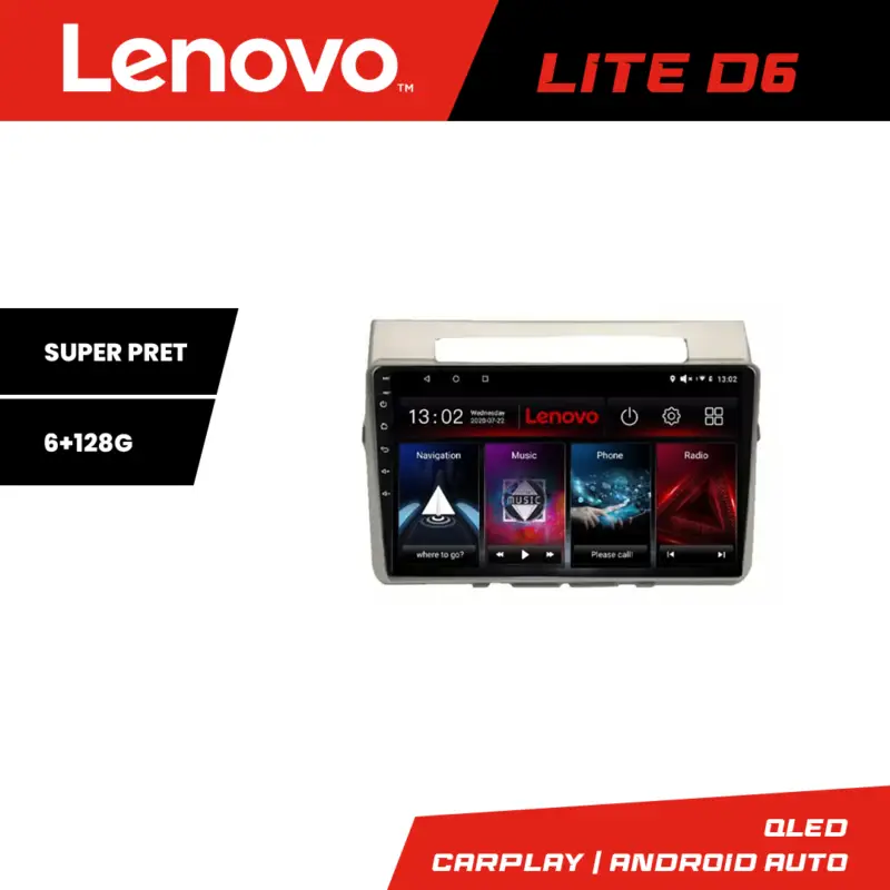 Reducere specială Navigație Android Toyota Verso 2004-2009 GPS CarPlay 6GB+128GB Lenovo