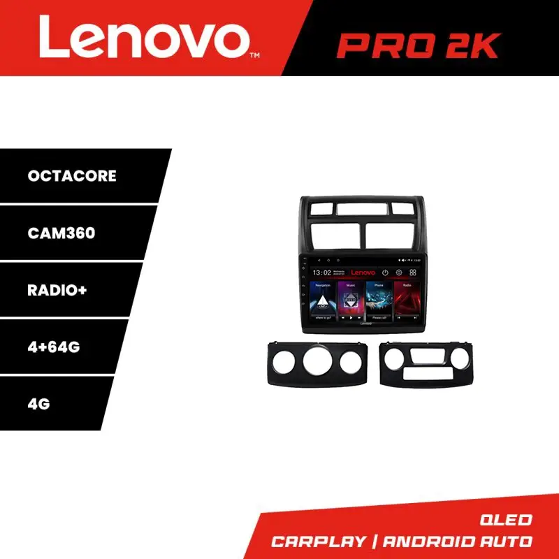Navigație Android Kia Sportage 2007-2013 Lenovo QLED 2K 4GB+64GB 360 Livrare gratuită