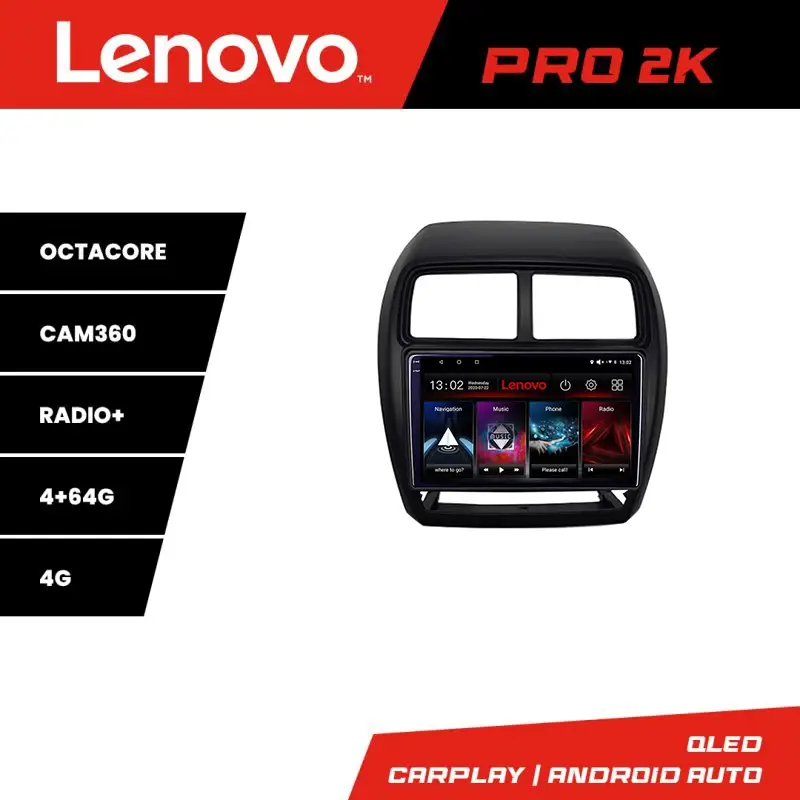 Navigație Android Mitsubishi ASX 2017-2021 facelift QLED 2K 4GB+64GB Cumpără acum