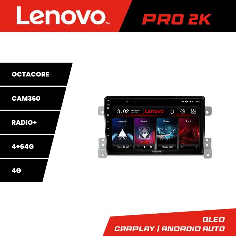 Bestseller Navigație Android Lenovo 2K 4+64 pentru Suzuki Grand Vitara 2005-2015