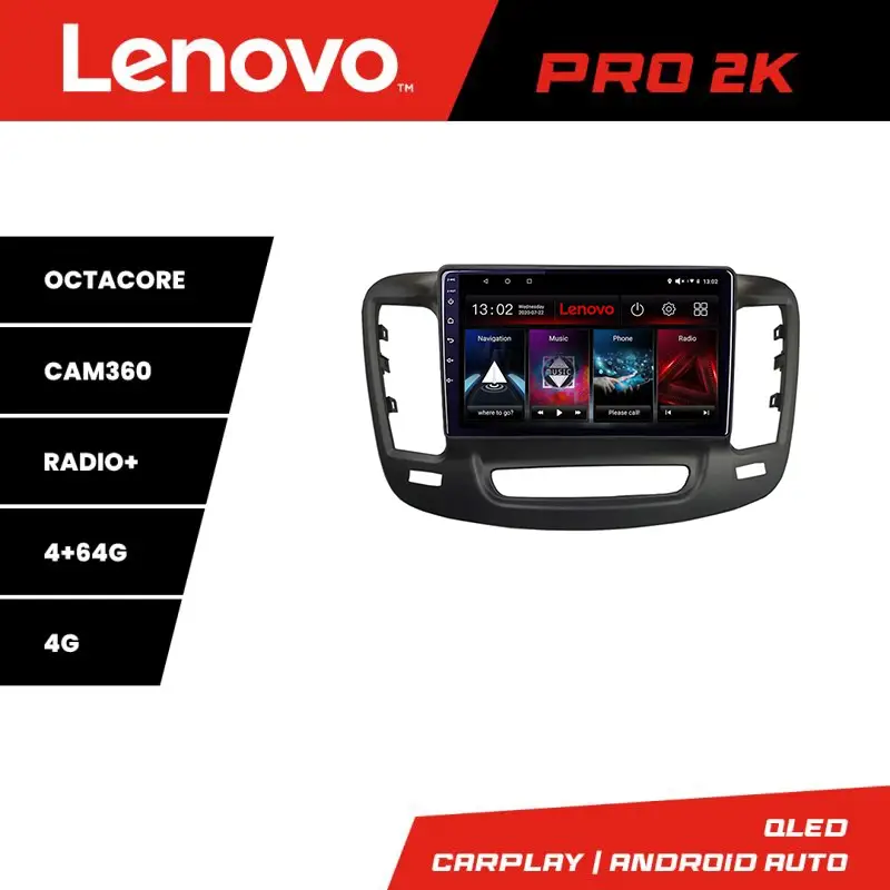 Navigație Android Chrysler 200 2015-2019 QLED 2K GPS 4GB+64GB 360 Lenovo Bestseller
