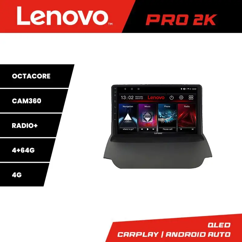 Navigație Ford Ecosport 2013-2016 Lenovo Pro 2K QLED 4GB+64GB Android Reducere de preț