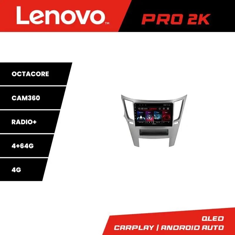 Discount Navigatie Android Subaru Legacy 2010-2015 Lenovo QLED 2K 4GB+64GB