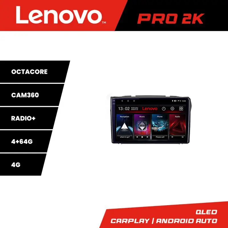 Navigație Android Suzuki Alto 2009-2016 QLED 2K, 4GB+64GB, 4G, 360 Calitate înaltă