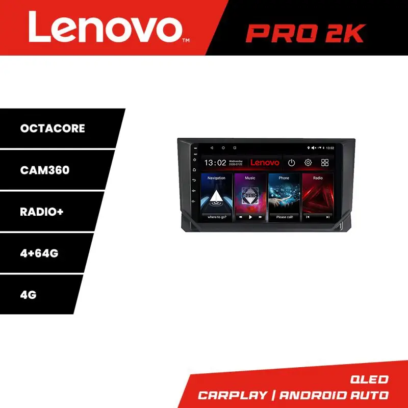 Navigație Android Seat Arona cu GPS, QLED 2K, 4GB+64GB și 360 Lenovo Reducere extra