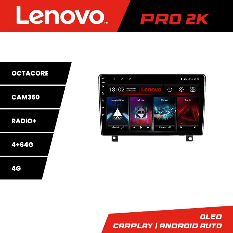 Nu rata Navigație Opel Astra H Android QLED 2K, GPS, 4GB RAM, 64GB, 360 Lenovo