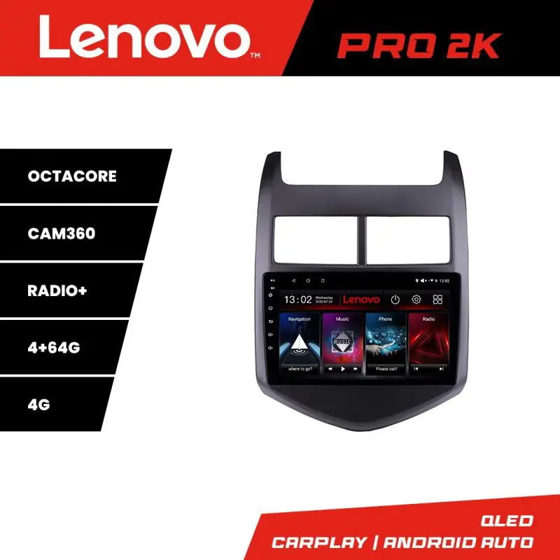Mai ieftin Navigație Chevrolet Aveo 2010-2013 Lenovo QLED 2K 4GB+64GB Android
