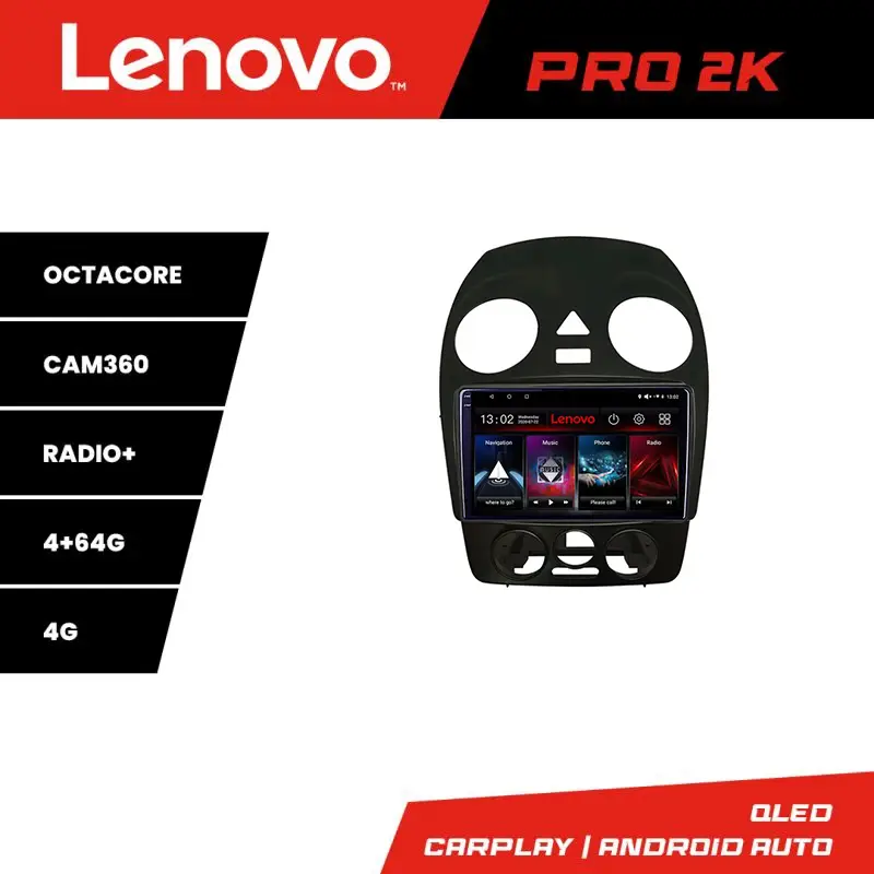 Calitate înaltă Navigație Android VW Beetle 2005-2010 QLED 2K 4GB+64GB GPS 360 Lenovo