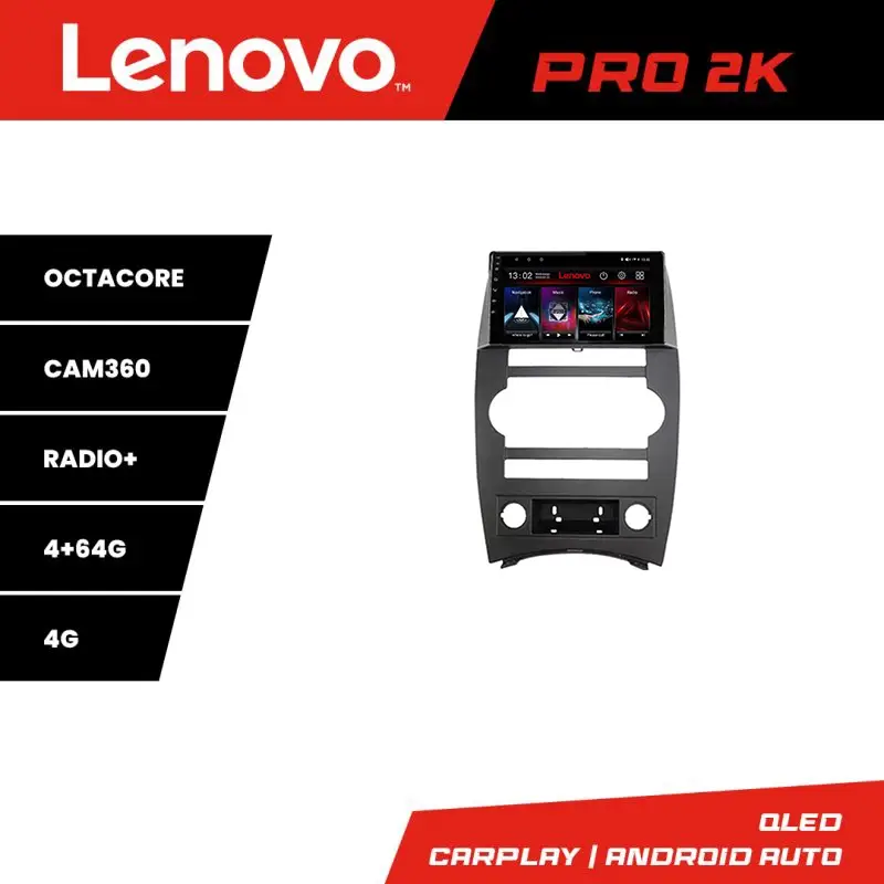 Cumpără acum Navigație Android Jeep Commander 2006-2010 QLED 2K 4GB+64GB 360 Lenovo