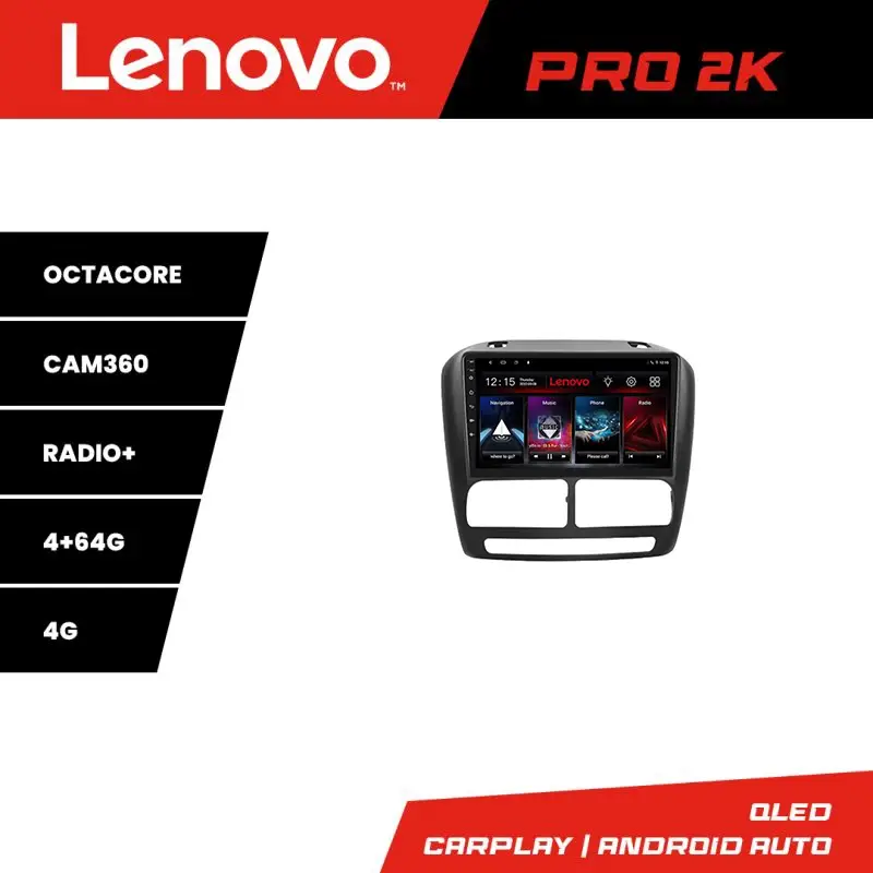 Cumpără acum Navigație Android QLED 2K pentru Fiat Doblo și Opel Combo 2010-2017, 4+64GB