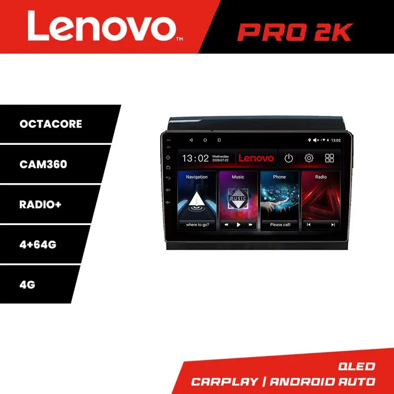 Ofertă exclusivă Navigație Android Lenovo 4G 4+64GB pentru Fiat Ducato 2006-2018
