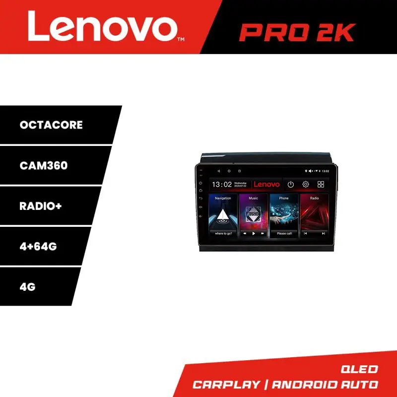 Navigație Android Lenovo Pro 2K Fiat Ducato Jumper Expert 2006-2018 Chilipir