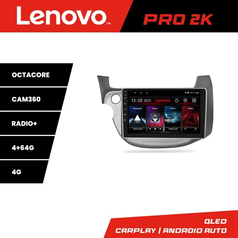 Mai ieftin Navigație Android Honda Fit 2008-2013 QLED 2K, GPS, 4GB+64GB, 360