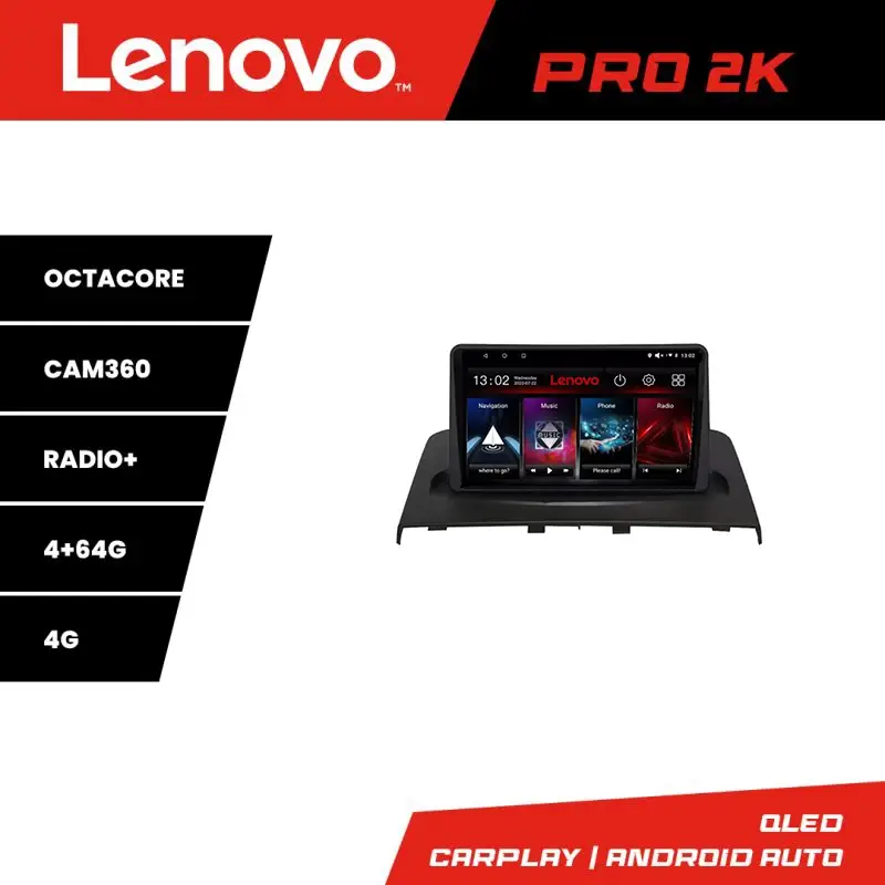 Calitate înaltă Navigație Android Land Rover Freelander 2007-2015 QLED 2K 4GB+64GB Lenovo