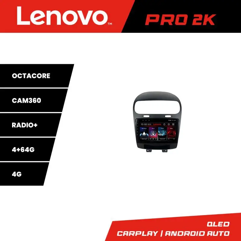 Comandă acum Navigație Android Fiat Freemont și Dodge Journey 2012-2019 QLED 2K 4+64GB