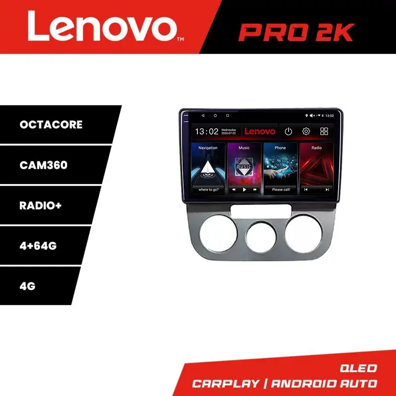 Ofertă exclusivă Navigație Android VW Golf 5 2004-2010, climă manuală, QLED 2K, 4G, 4+64GB