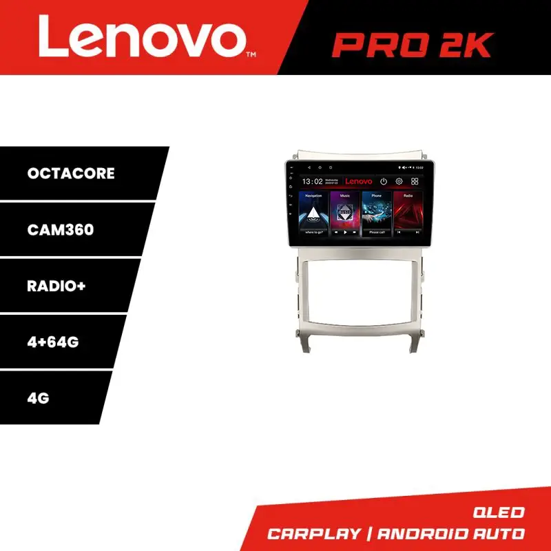 Noutate Navigație Android Hyundai IX55 cu GPS, QLED 2K, 4GB RAM, 64GB și 360