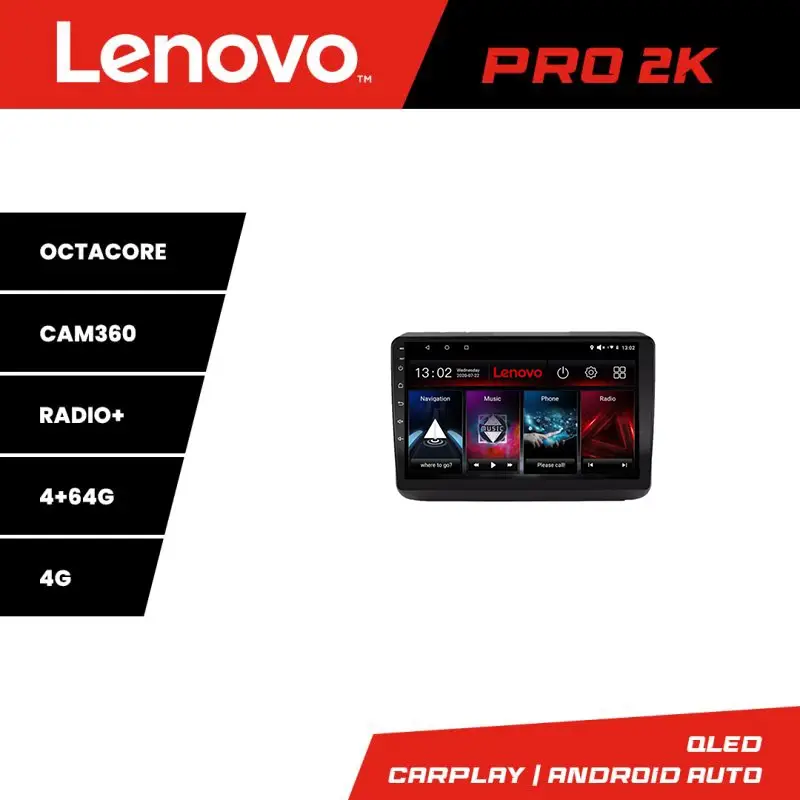 Navigație Jeep Grand Cherokee 2014-2019 Lenovo QLED 2K 4GB+64GB Android Lichidare de stoc
