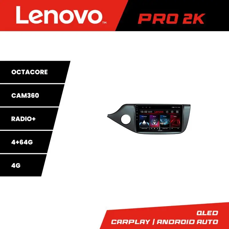 Popular Navigație Android Kia Ceed 2012-2018 Lenovo QLED 2K 4+64GB 360