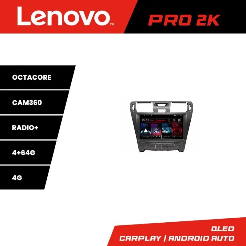 Expediere rapidă Navigație Android Lexus LS 2006-2010 QLED 2K, 4GB RAM, 64GB, 360 Lenovo