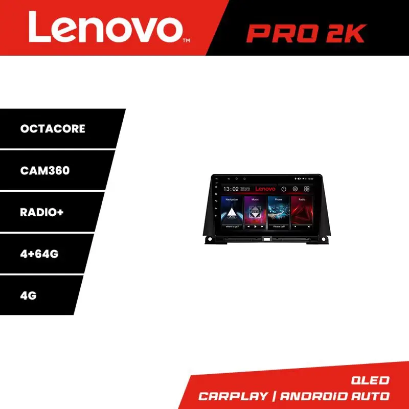 Preț promoțional Navigație Android Lexus NX 2014-2020 QLED 2K 4+64GB GPS 360 Lenovo